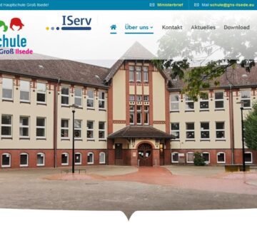 Website für die GHS Ilsede