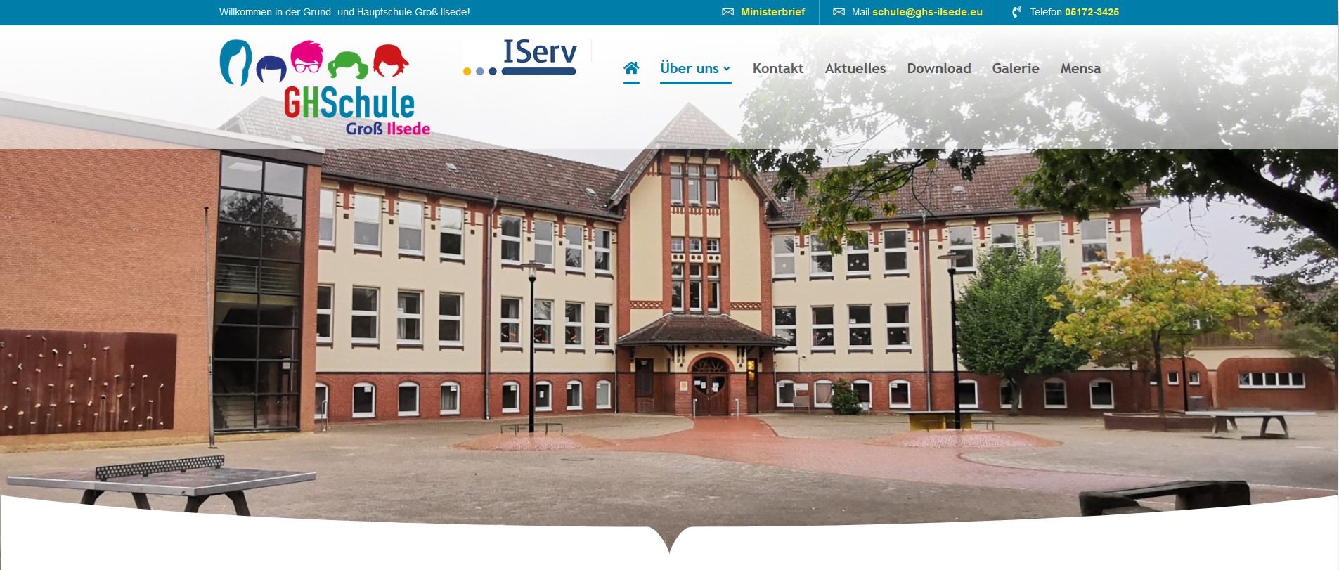 Website für die GHS Ilsede