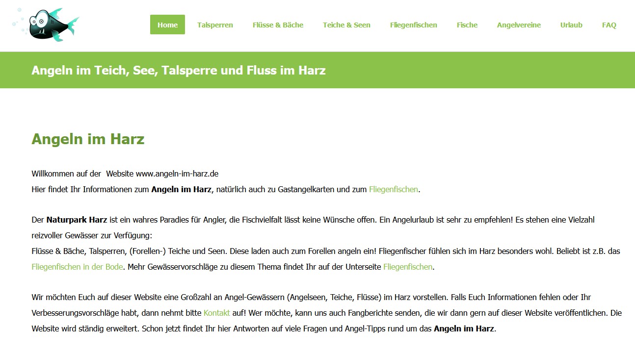 Angeln im Harz Angeln im Harz